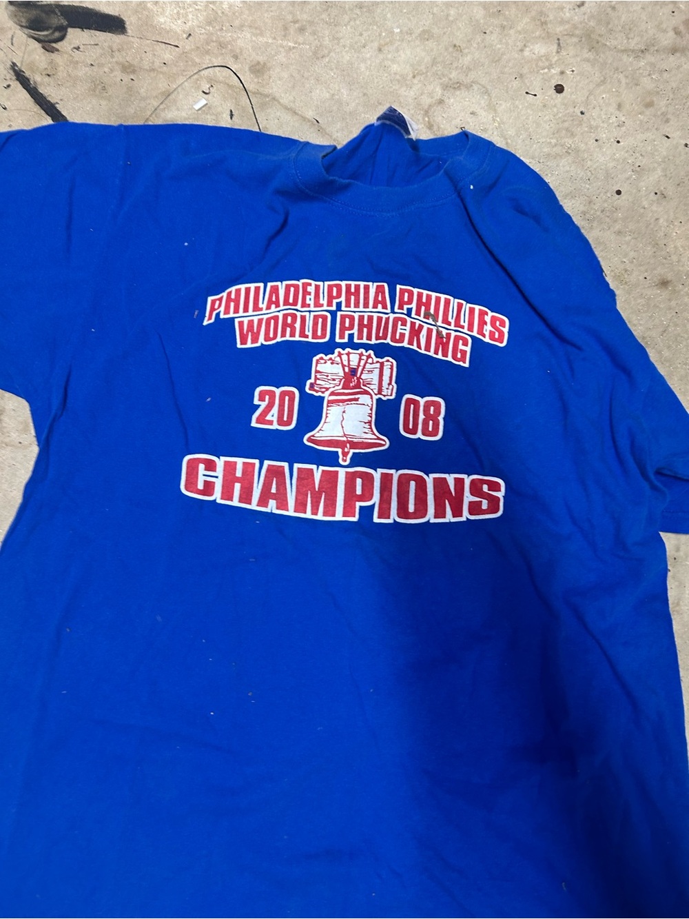 Philadelphia Phillies World Phucking Champions 2008